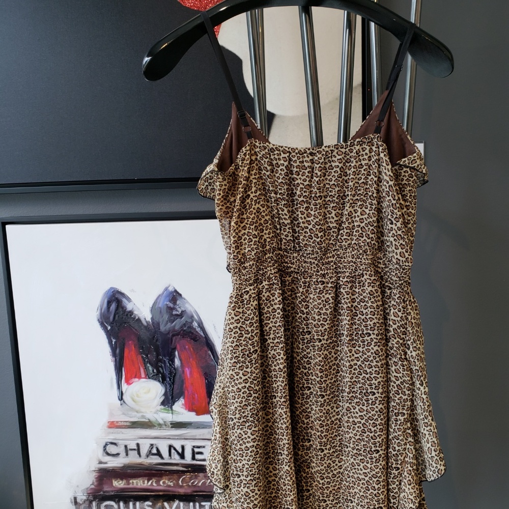 LEOPARD DRESS - Picture 2 of 4